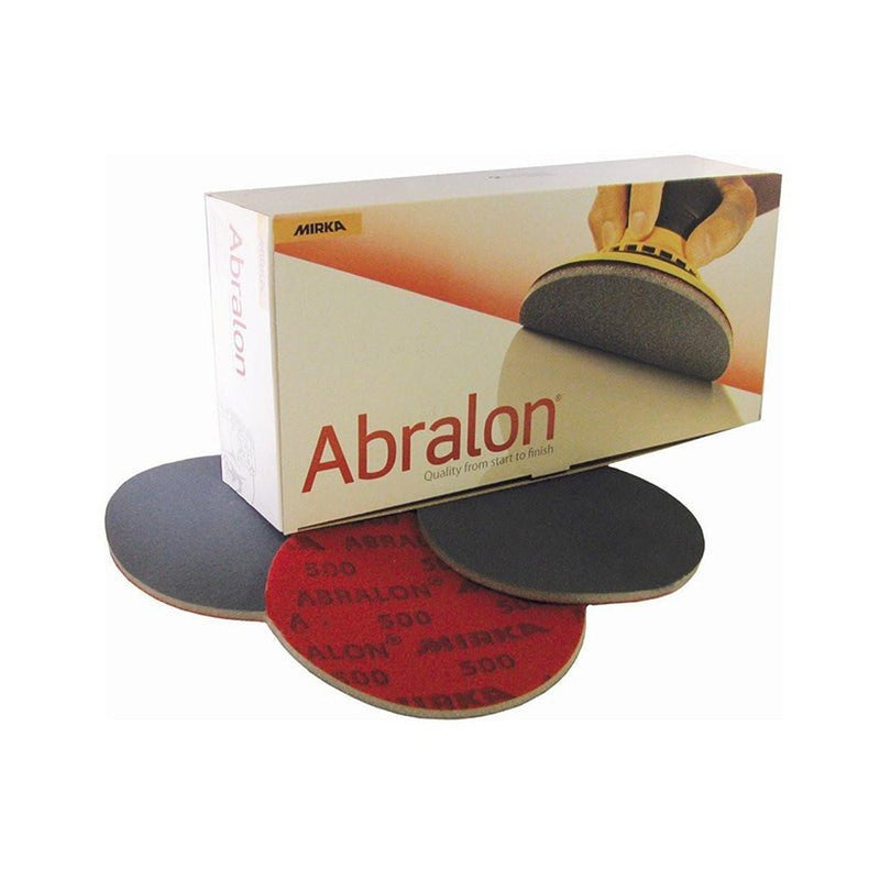 MIRKA Abralon 125mm Foam Sanding Discs 20 - Pack - GO Industrial - 8A23202037