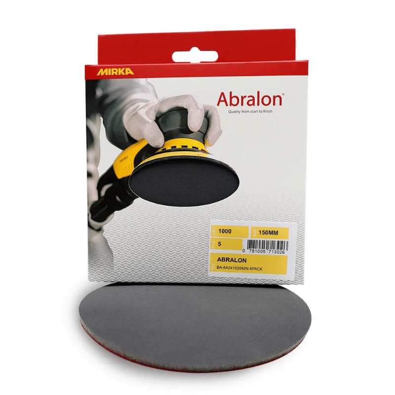 MIRKA Abralon Foam Abrasive Disc 150mm 5 - Pack - GO Industrial - 8A24102018N - 5PACK