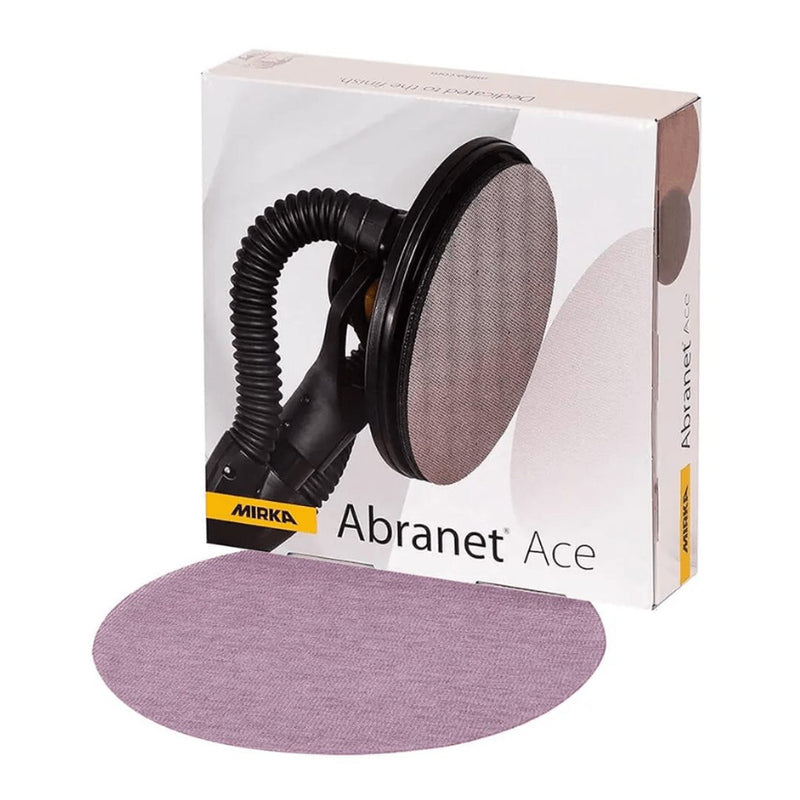 MIRKA Abranet Ace 225mm Ceramic Disc Abrasives 25 - Pack - GO Industrial - AC22302580