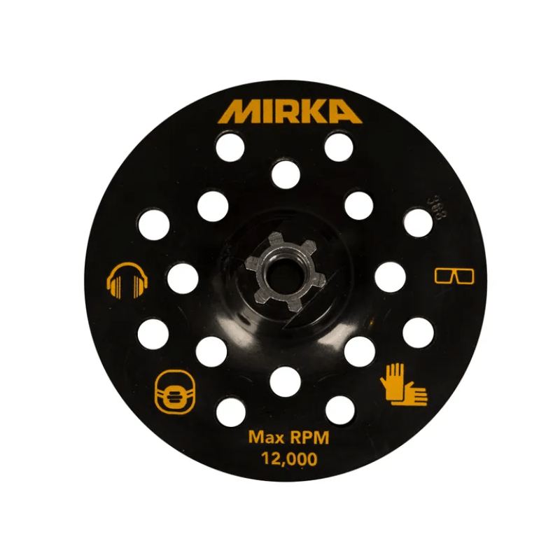 MIRKA Backing Pad for Suction Hood Ø 125mm M14 - GO Industrial - 9190153001