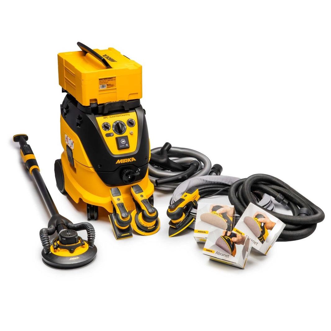 MIRKA Complete Contractor Sanding Kit - GO Industrial - GOMIRKACONTRACTORADVKIT
