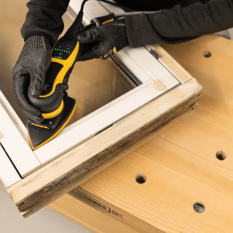 MIRKA DEOS II 663CV Delta 3.0mm Orbit 100x152x152mm Dustless Sander - GO Industrial - MID6634044AN