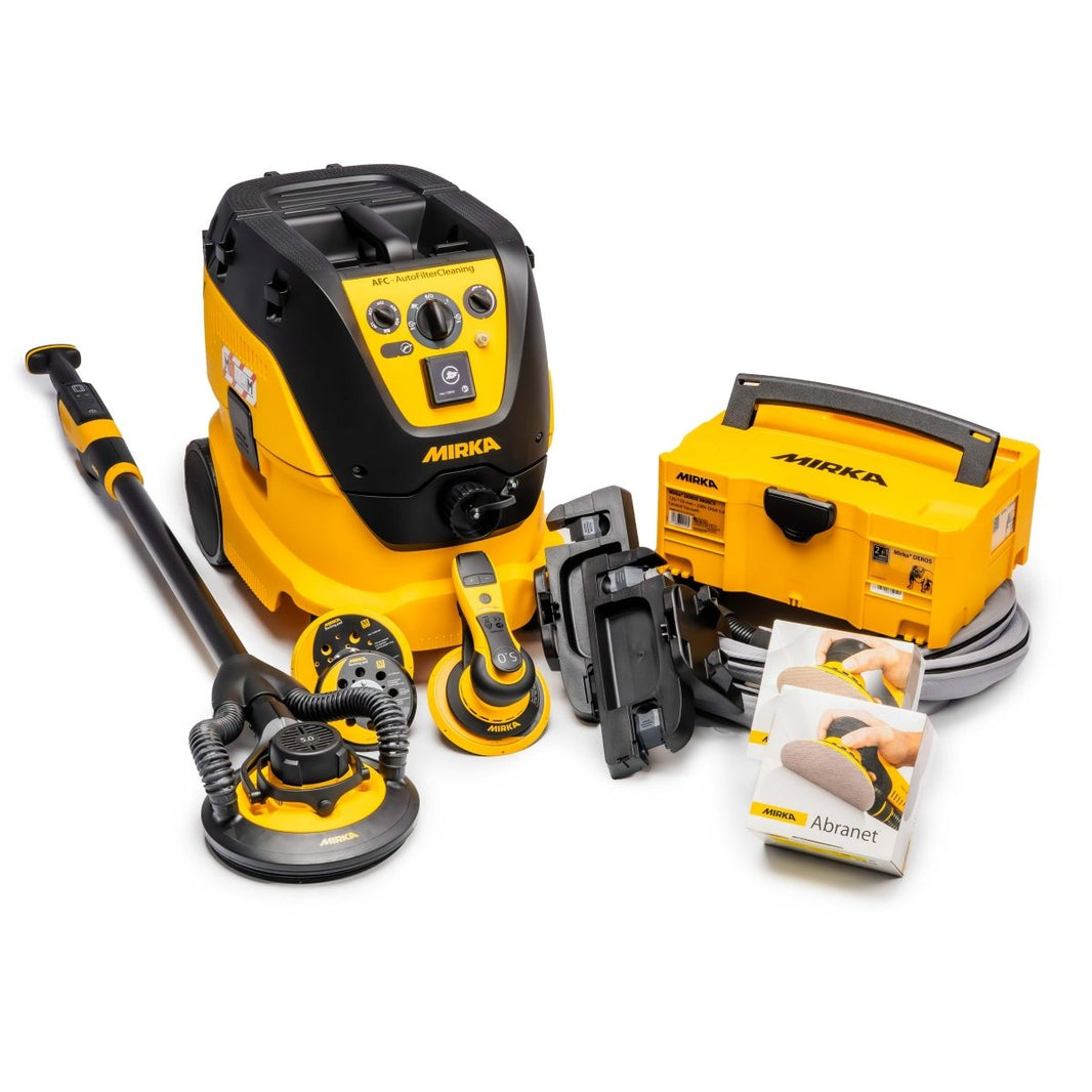 MIRKA DEROS, LEROS & 1230M Extractor Wall and Ceilings Kit - GO Industrial - GOMIRKAWALLCEILINGKIT