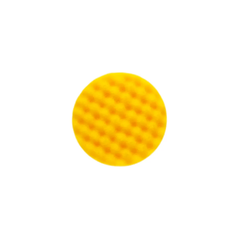 MIRKA Polishing Foam Pad Ø 135mm Yellow Waffle - GO Industrial - 7993413501