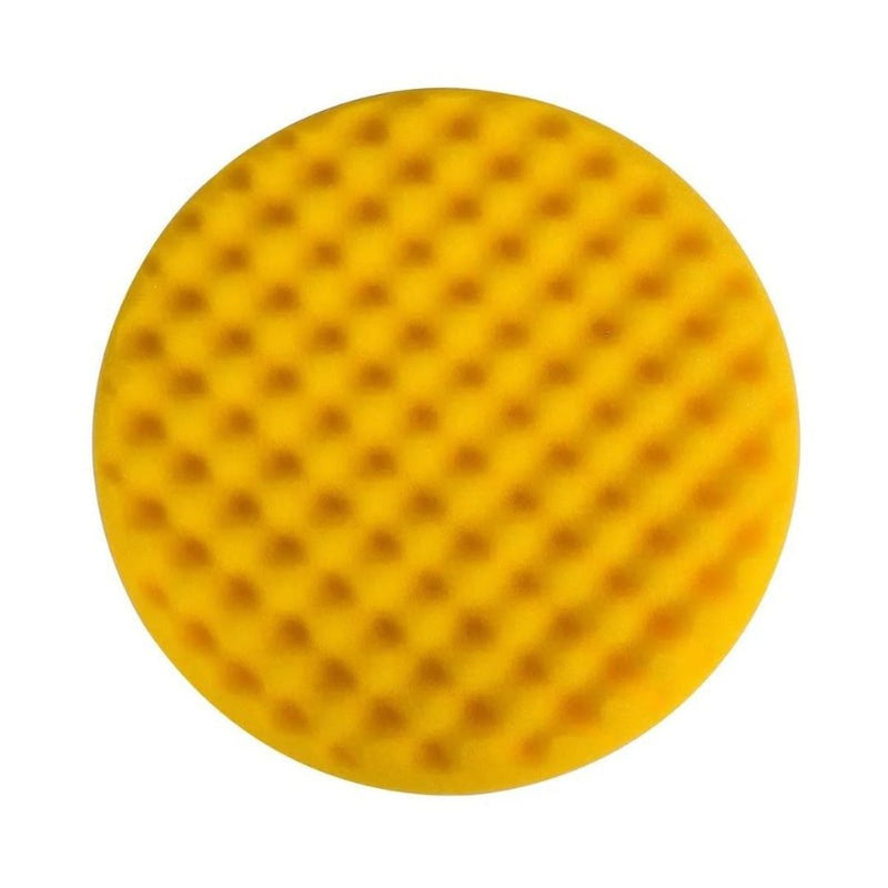 MIRKA 150mm Polishing Foam Pad Yellow Waffle 2 - Pack - GO Industrial - 7993415021