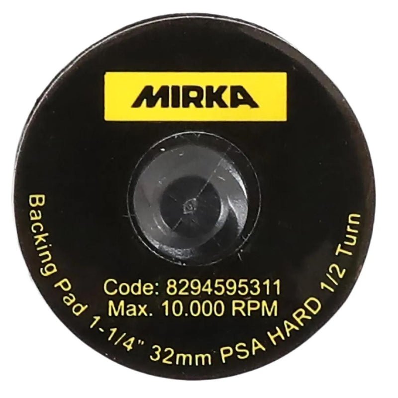MIRKA Quick Lock PSA 32mm Backing Pad 10 - Pack - GO Industrial - 8294595311