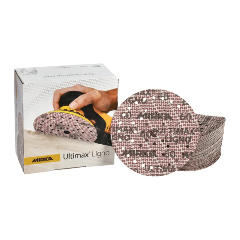 MIRKA Ultimax Ligno 150mm Disc Abrasives - GO Industrial - UL6M105040
