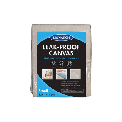 MONARCH Leak - Proof Plastic Backed Drop Sheet - GO Industrial - DS - 10101