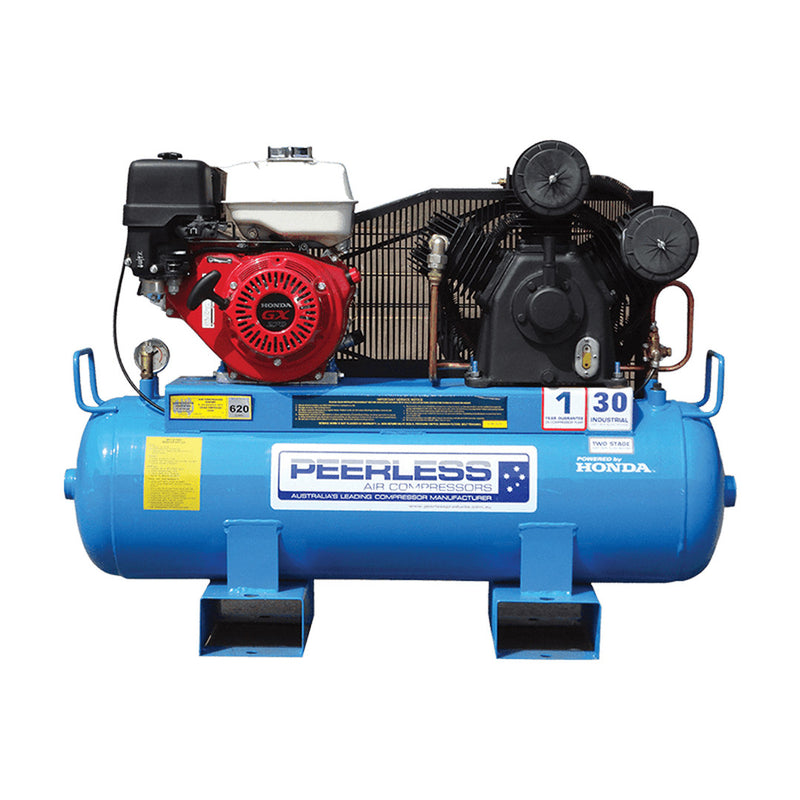 PEERLESS PHP30 Belt Drive Petrol Air Compressors - GO Industrial - 00088