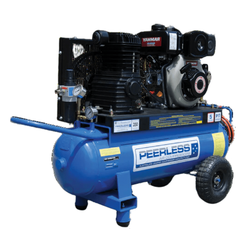 PEERLESS P17 Belt Drive Diesel Air Compressors - GO Industrial - 00381