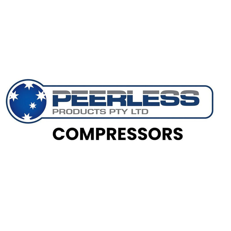 PEERLESS PHP15 Truckies Series Belt Drive Skid Foot Tank Petrol Air Compressor - GO Industrial - 00101 - SF