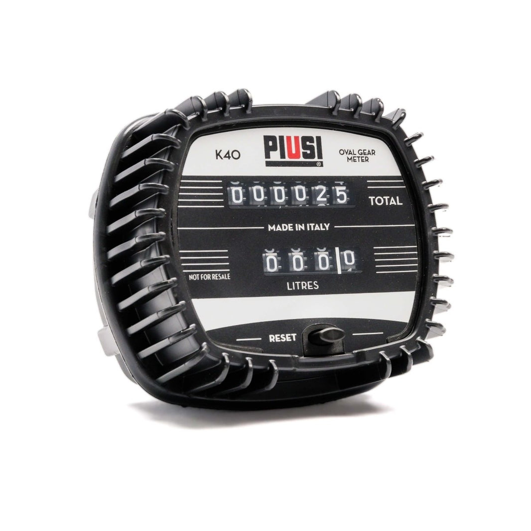 PIUSI K40 Mechanical Gear Meter for Oil - GO Industrial - F00490020