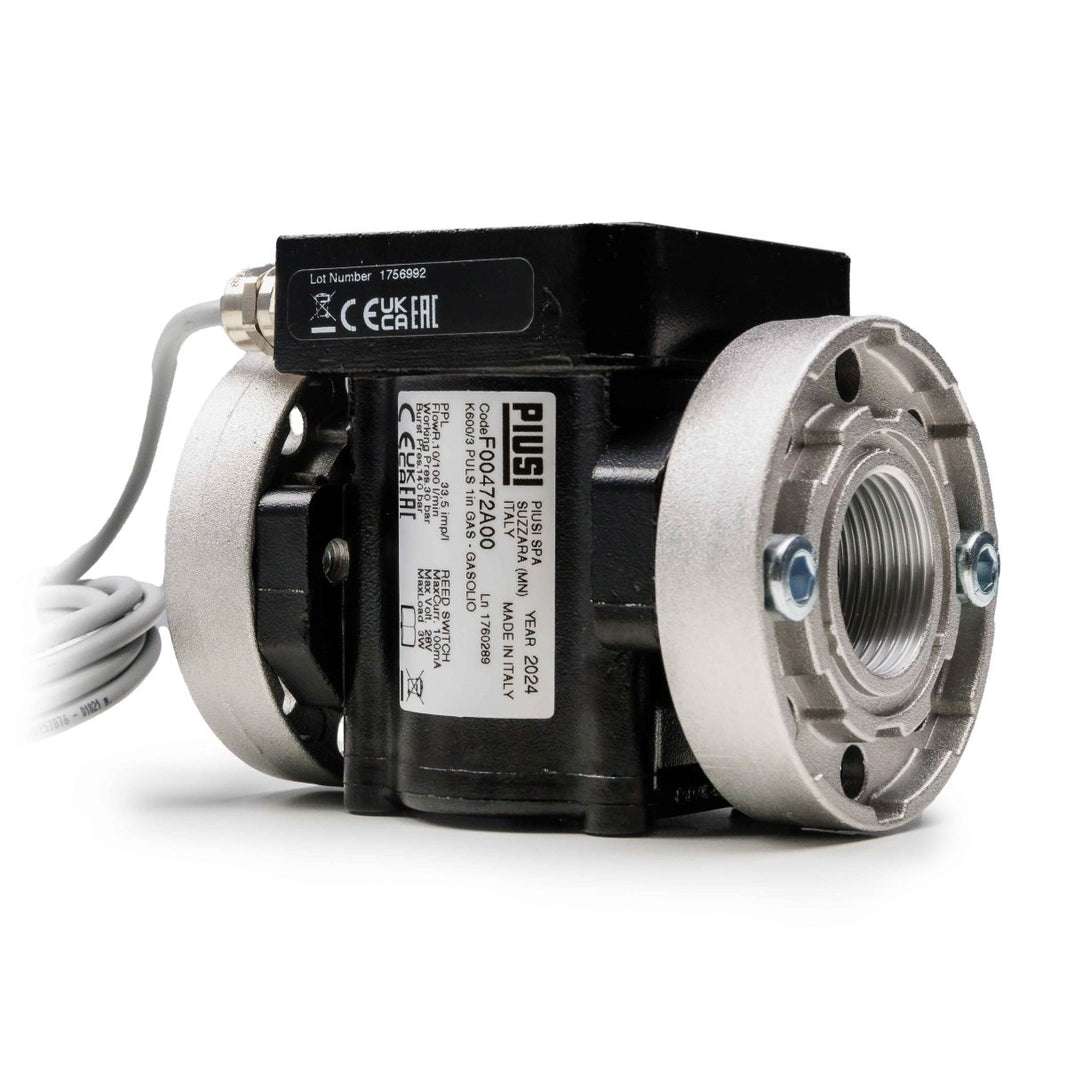 PIUSI K600/3 Pulse Meter 1in BSP Diesel - GO Industrial - F00472A00