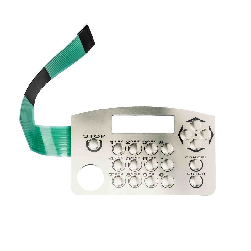 PIUSI Kit Label+Keyboard SS MC Keypad - GO Industrial - R1342900C