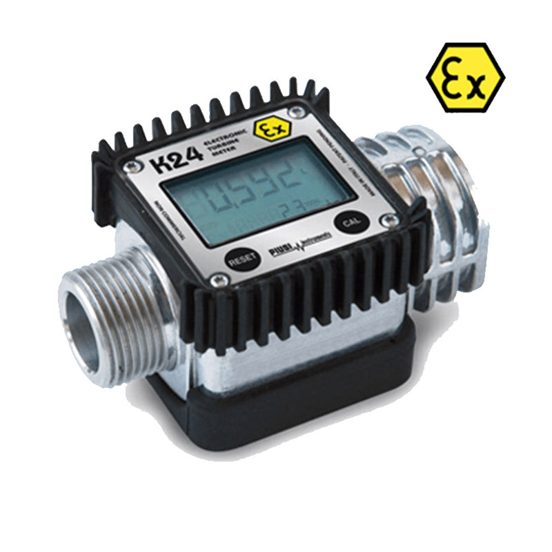 PIUSI K24 Meter ATEX Electronic 7 - 120lpm - GO Industrial - F00408X00