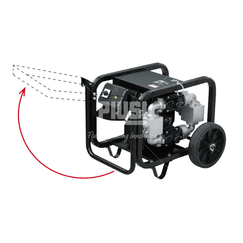 PIUSI ST200 Handy Kit Handle and Wheels - GO Industrial - F1686000