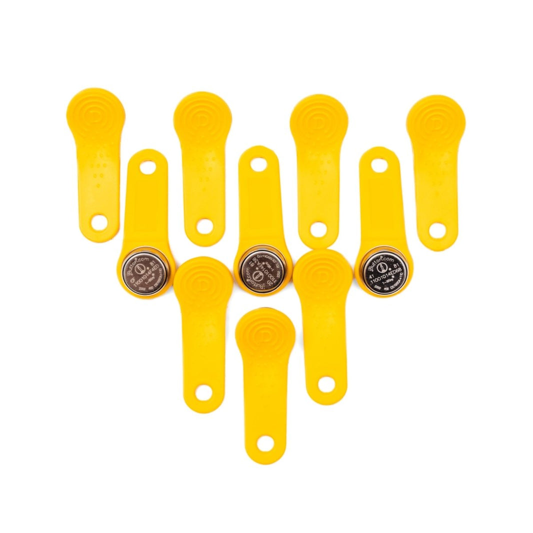 PIUSI Yellow User Keys PKT10 - GO Industrial - F1590400A