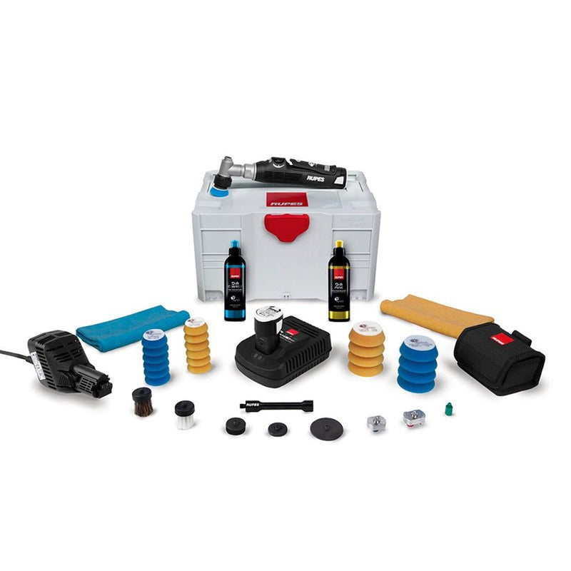 RUPES Nano Ibrid Short Neck Bigfoot Deluxe Kit - GO Industrial - HR81ML/LUX