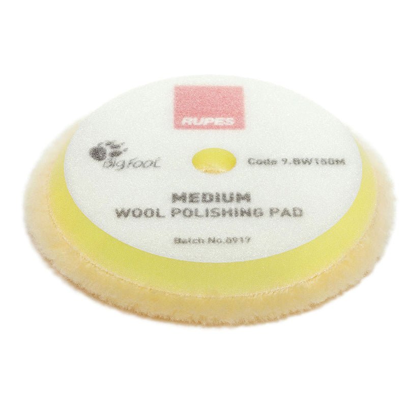 RUPES Medium Wool Polishing Pads - GO Industrial - 9.BW150M/1