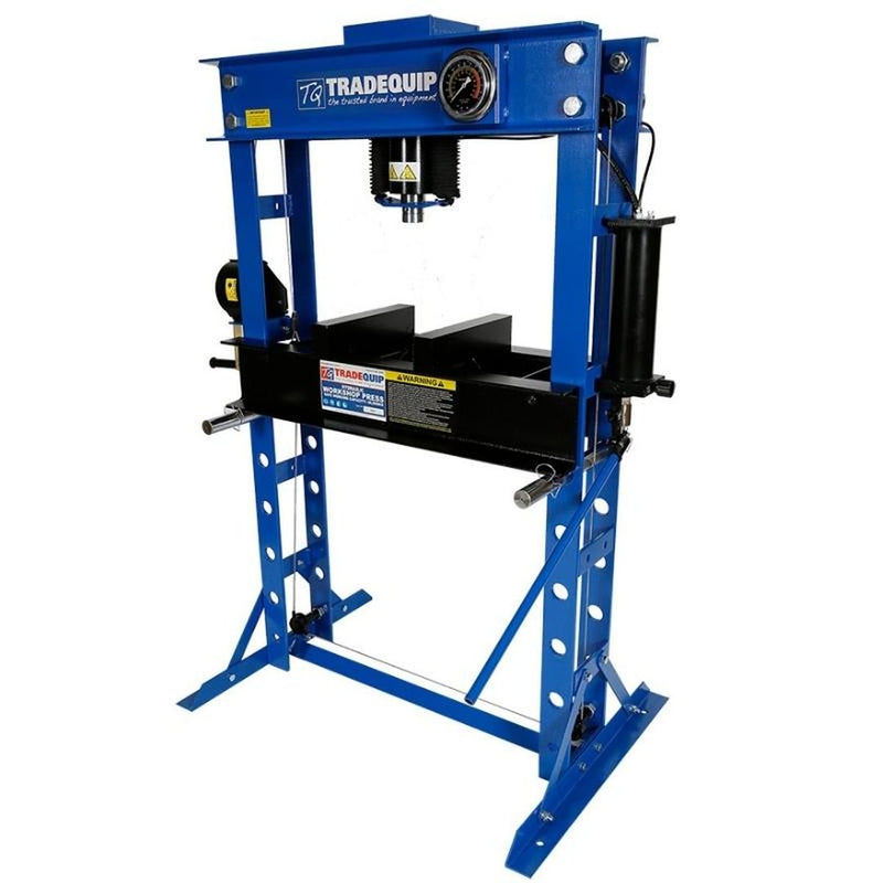 TRADEQUIP Hydraulic Press 45T Rated - GO Industrial - 2036T