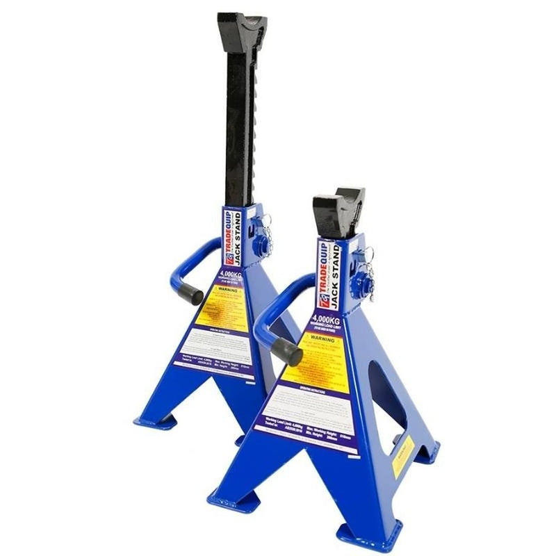TRADEQUIP Jack Stands 4T Capacity Set of 2 - GO Industrial - 1148T
