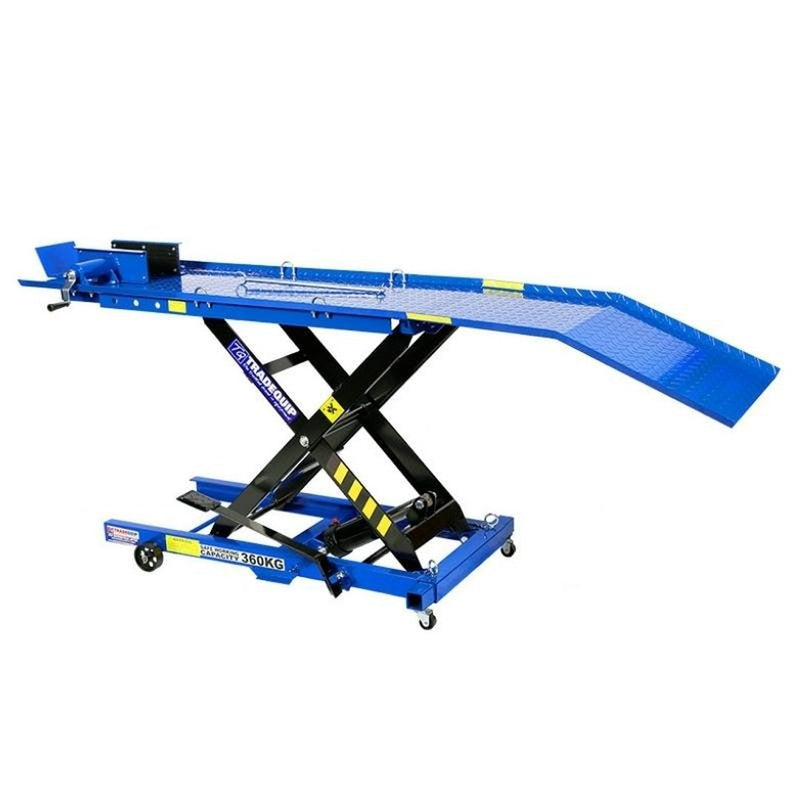 TRADEQUIP Motorcycle Lifter 360kg Rated - GO Industrial - 2102T