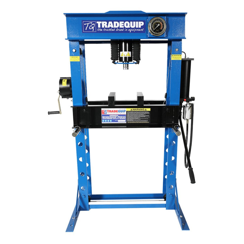 TRADEQUIP Professional Air/Hydraulic Press 50,000Kg - GO Industrial - 2048T