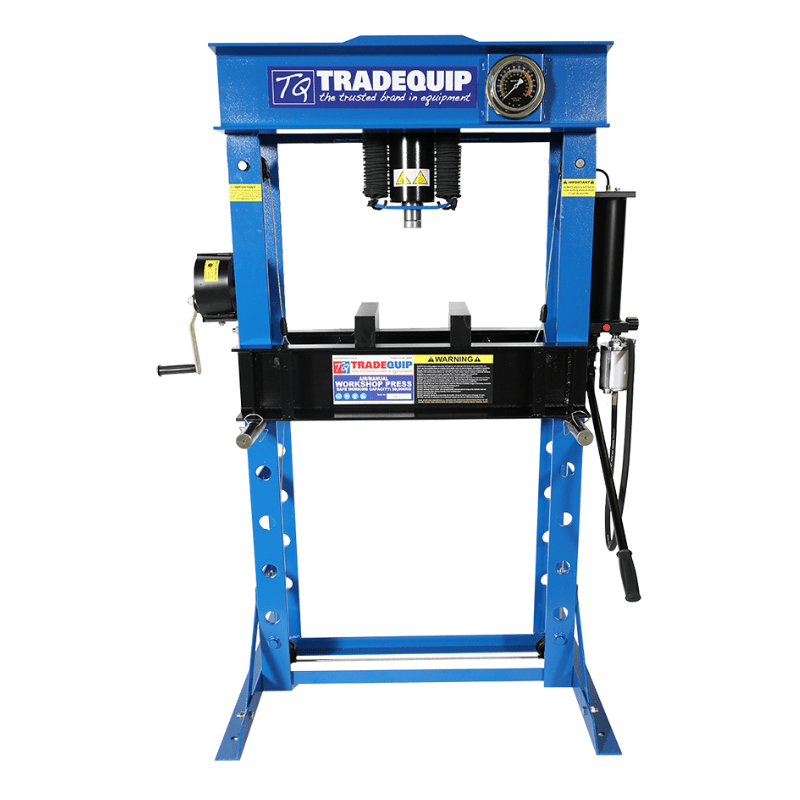 TRADEQUIP Professional Air/Hydraulic Press 50,000Kg - GO Industrial - 2048T