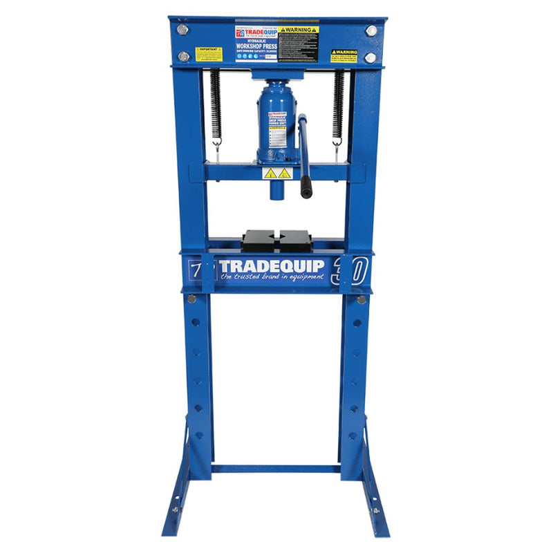 TRADEQUIP Professional Workshop Press 30,000kg - GO Industrial - 1062T