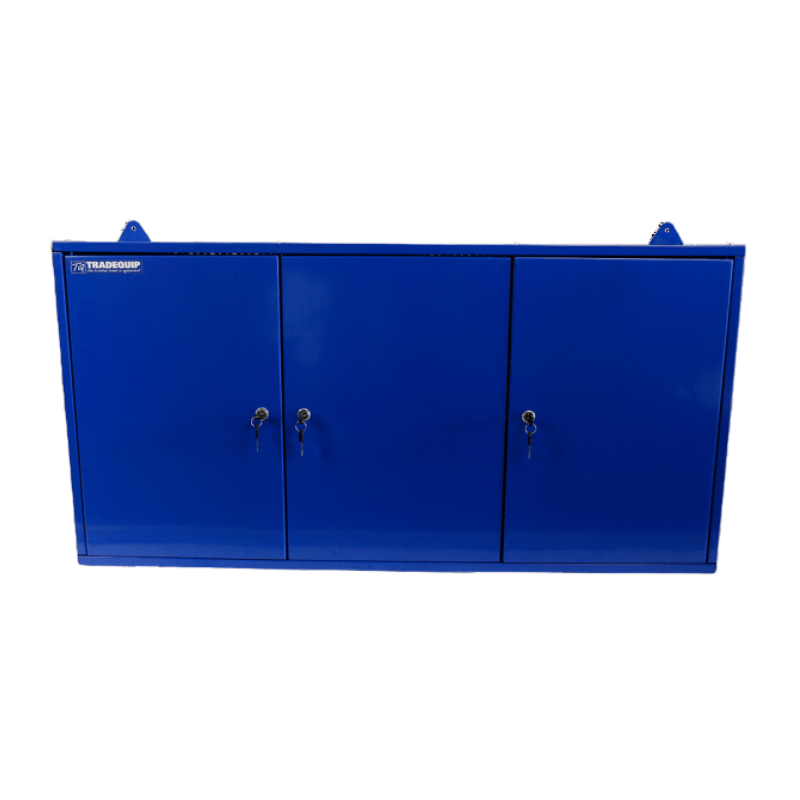TRADEQUIP Tool Cabinet Steel Wall Mounted 1200L x 600H x 200W mm - GO Industrial - 1011T
