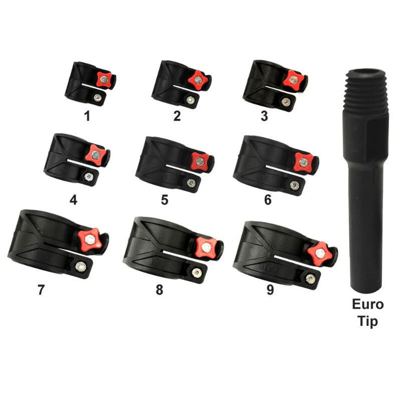 TUCKER 9 Clamp Replacement Set - GO Industrial - T - 9CE - SET