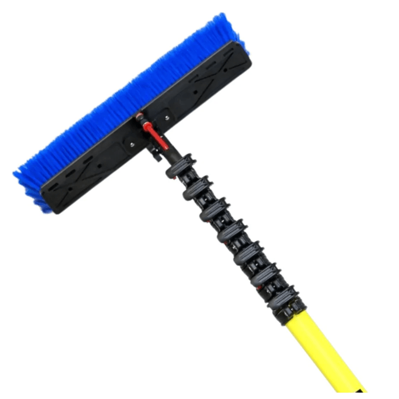TUCKER Solar Boost 8.2m (27 ft.) Water - Fed Pole Kit with Alpha Solar Brush - GO Industrial - SOLAR - BOOST - COMPLETE