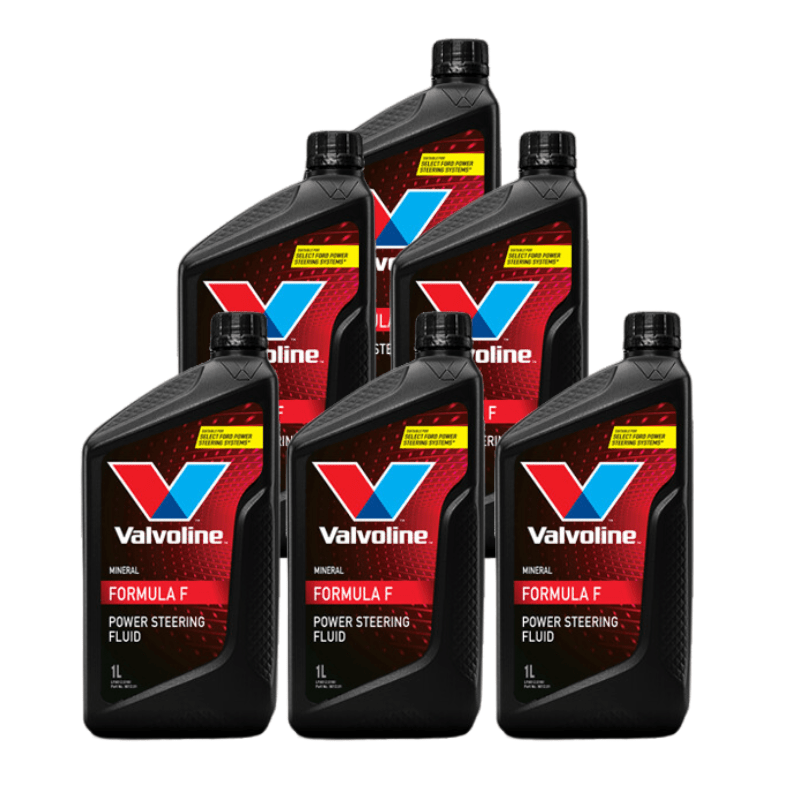 VALVOLINE Formula F Power Steering Fluid 1 Litre Box of 6 - GO Industrial - VAL - 9012.01*6