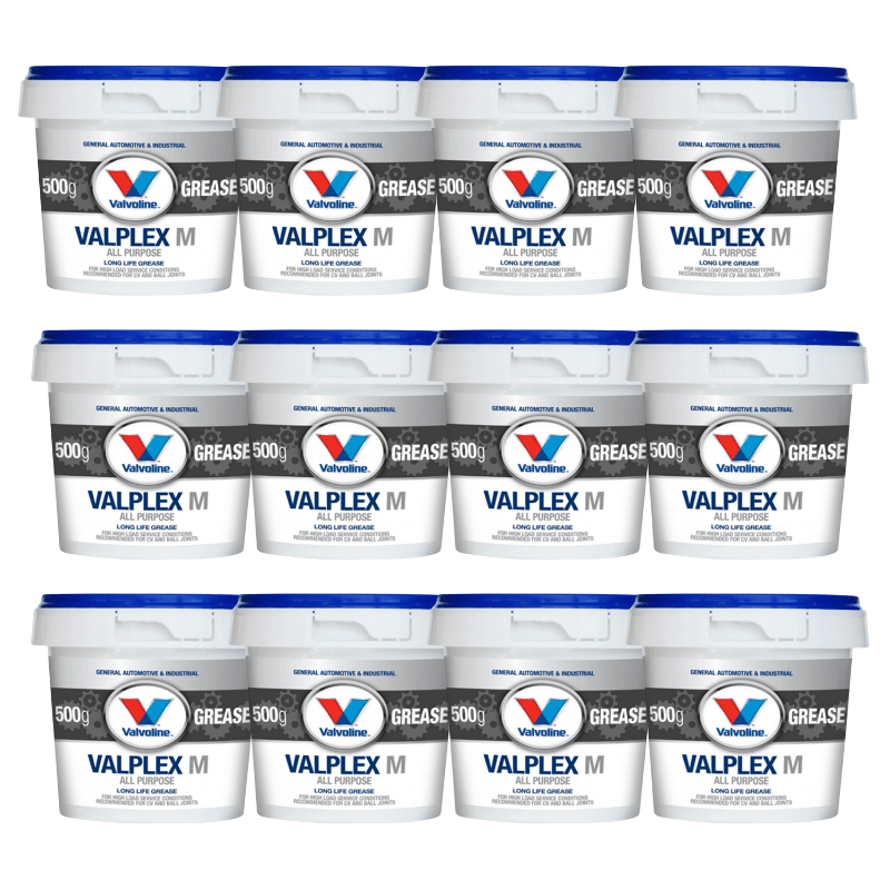 VALVOLINE ValPlex M All Purpose Grease - GO Industrial - VAL - 0706.73*12