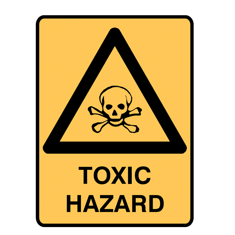Brady Warning Signs: Toxic Hazard