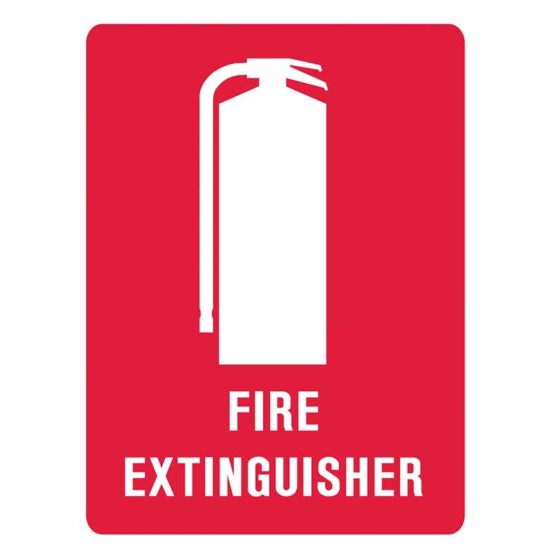 Brady Fire Equipment Signs: Fire Extinguisher