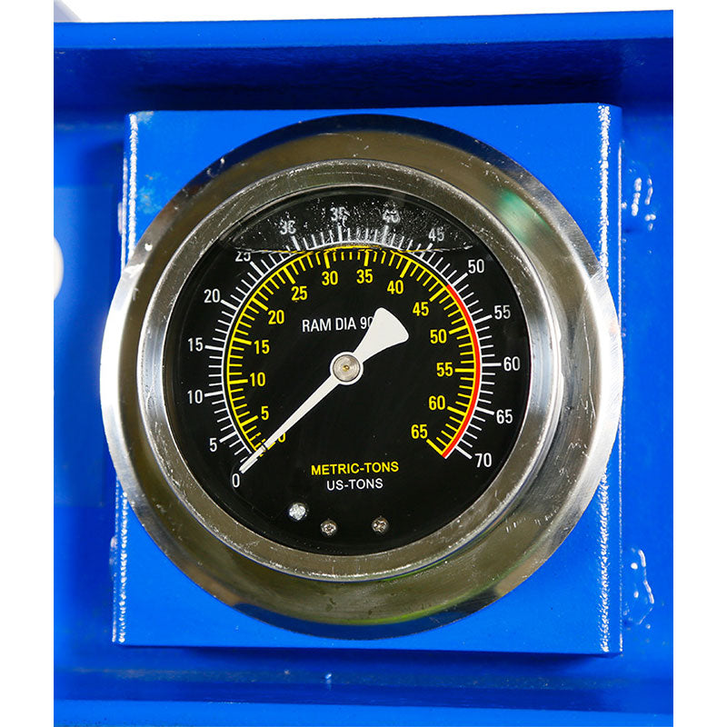 45,000kg Air Hydraulic Workshop dial