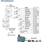 Wiring Diagram - GO Limit Switch Box EXD IECEX 316 Stainless Housing for Pneumatic Actuator ALS600M2EX