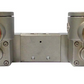 GO Namur Double Solenoid Valve 1/4" EXD 316 Stainless 5 Way 2 Position In Line ALV620P2