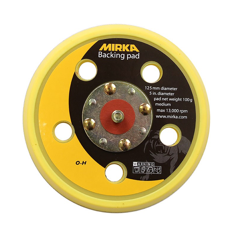 Mirka® Backing Pad for DEROS Sanders - 125mm/5"