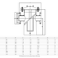 Dimensions - GO Basket Strainer Cast Steel ANSI 150 2" to 12" BSW Range