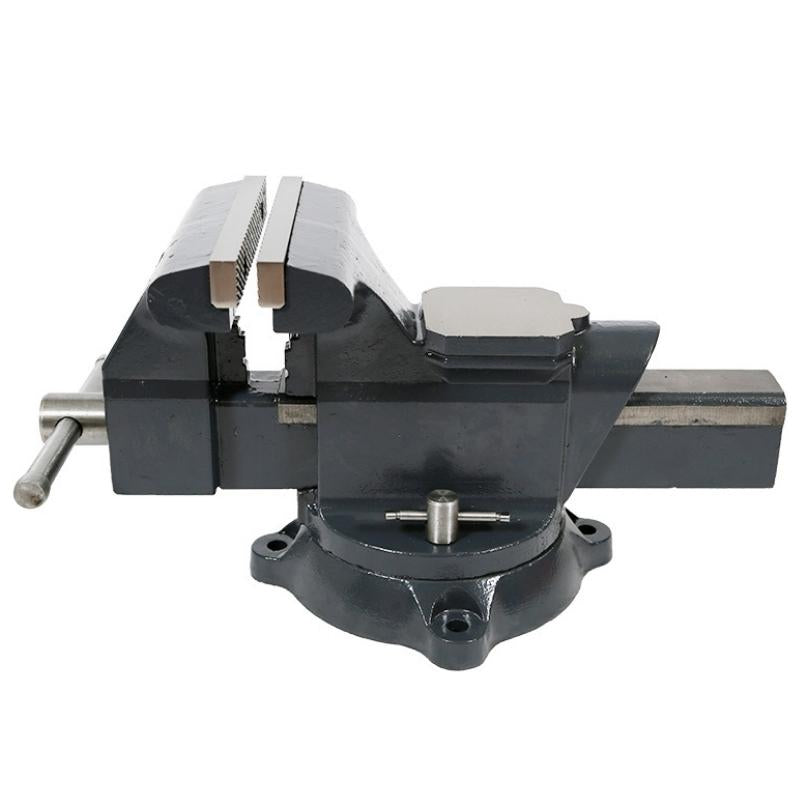 Borum Commercial Bench Vice Swivel with Anvil - GO Industrial