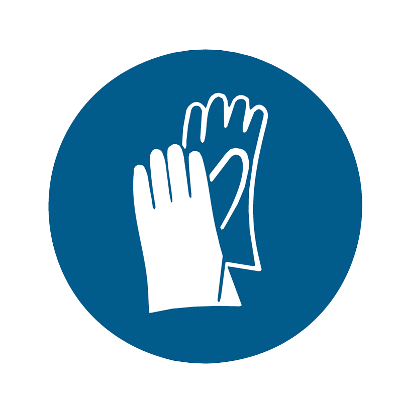 Brady Mandatory Pictograms: Hand Protection