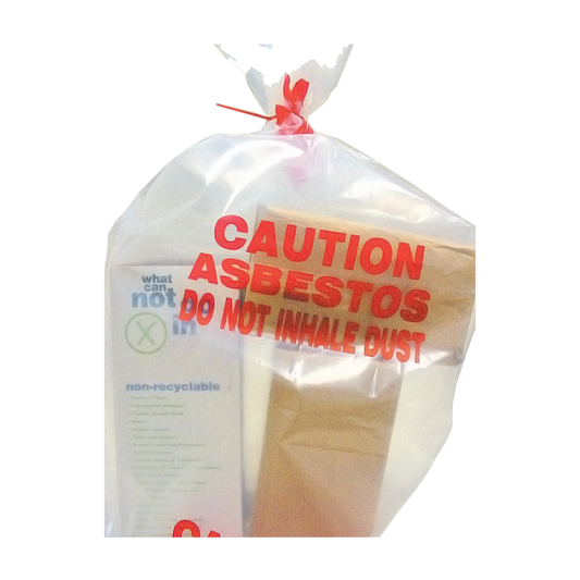 Brady Asbestos Removal Bags PKT of 25 x 120L Bags 848469
