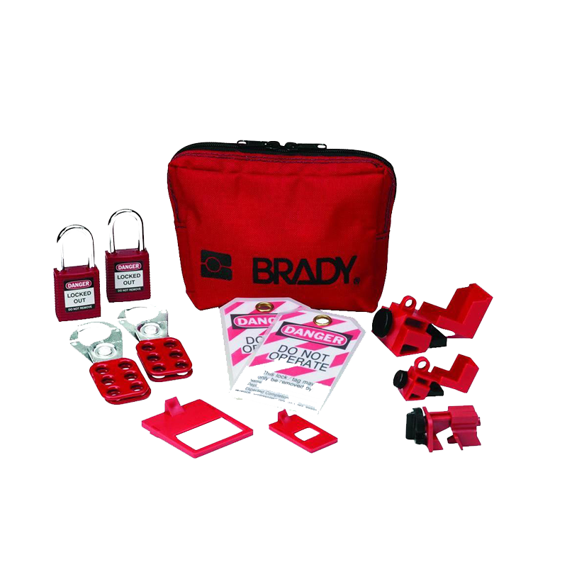 Brady Electricians Mini Lockout Kit 848825 - image is indicative only