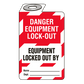 Brady Padlock Tag 852766 Danger Equipment Lock-Out