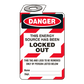Brady Padlock Tag 852767 This Energy Source Has Been Locked Out