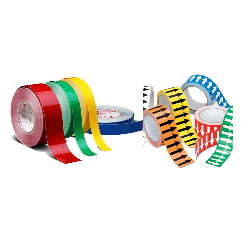 Brady Pipe Banding Tape Range - Solid Colour and Arrow Tapes