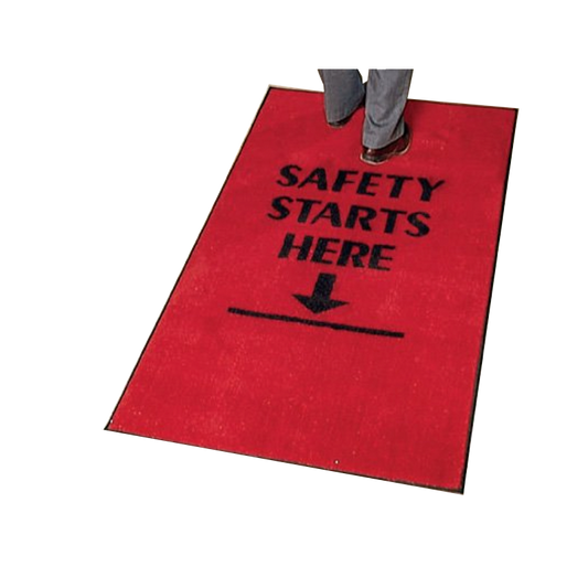 Brady Safety Slogan Carpet Mats
