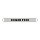 Brady Self Sticking Vinyl Pipe Marker Range - Boiler Feed